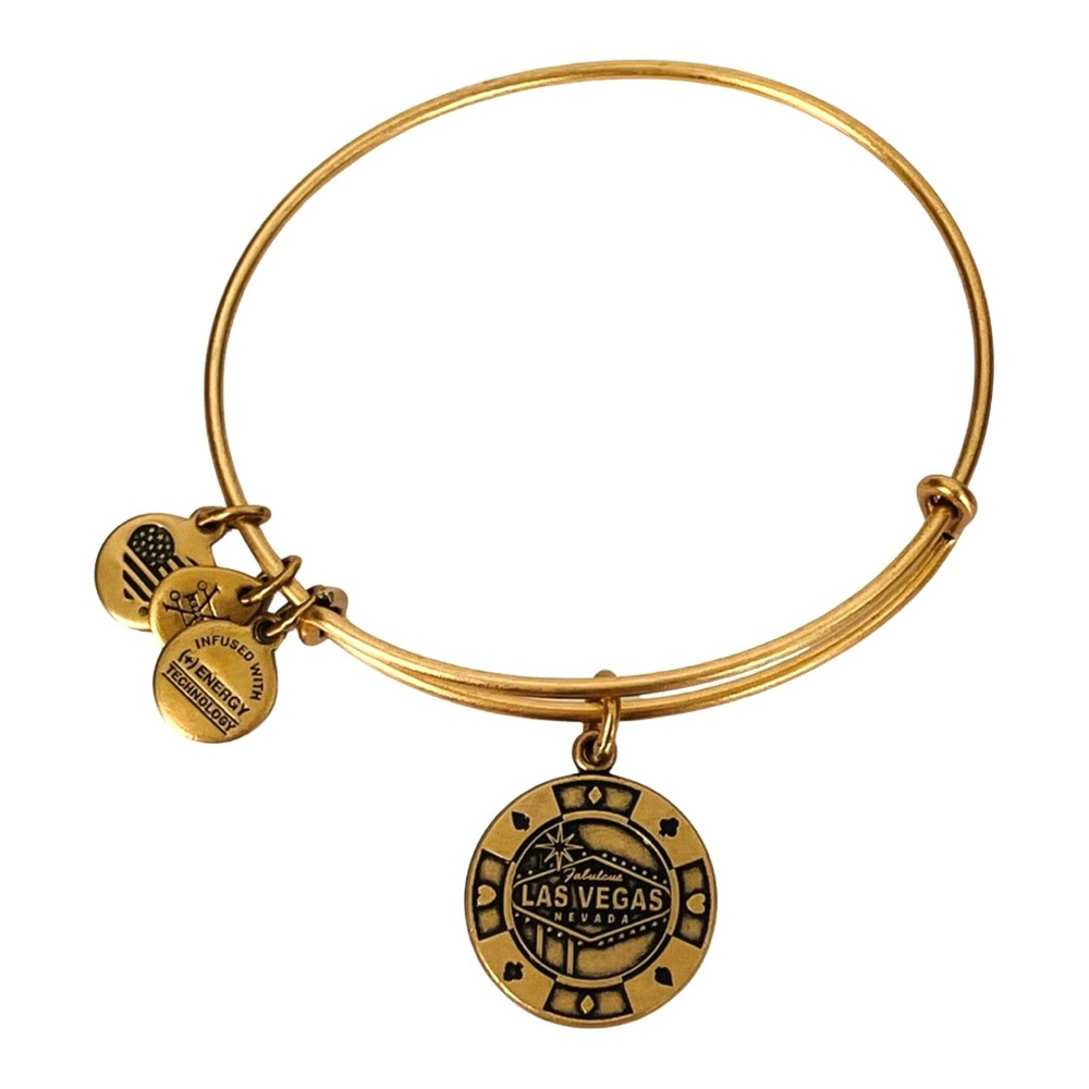 3/$15 Alex and Ani Las Vegas Charm Bangle